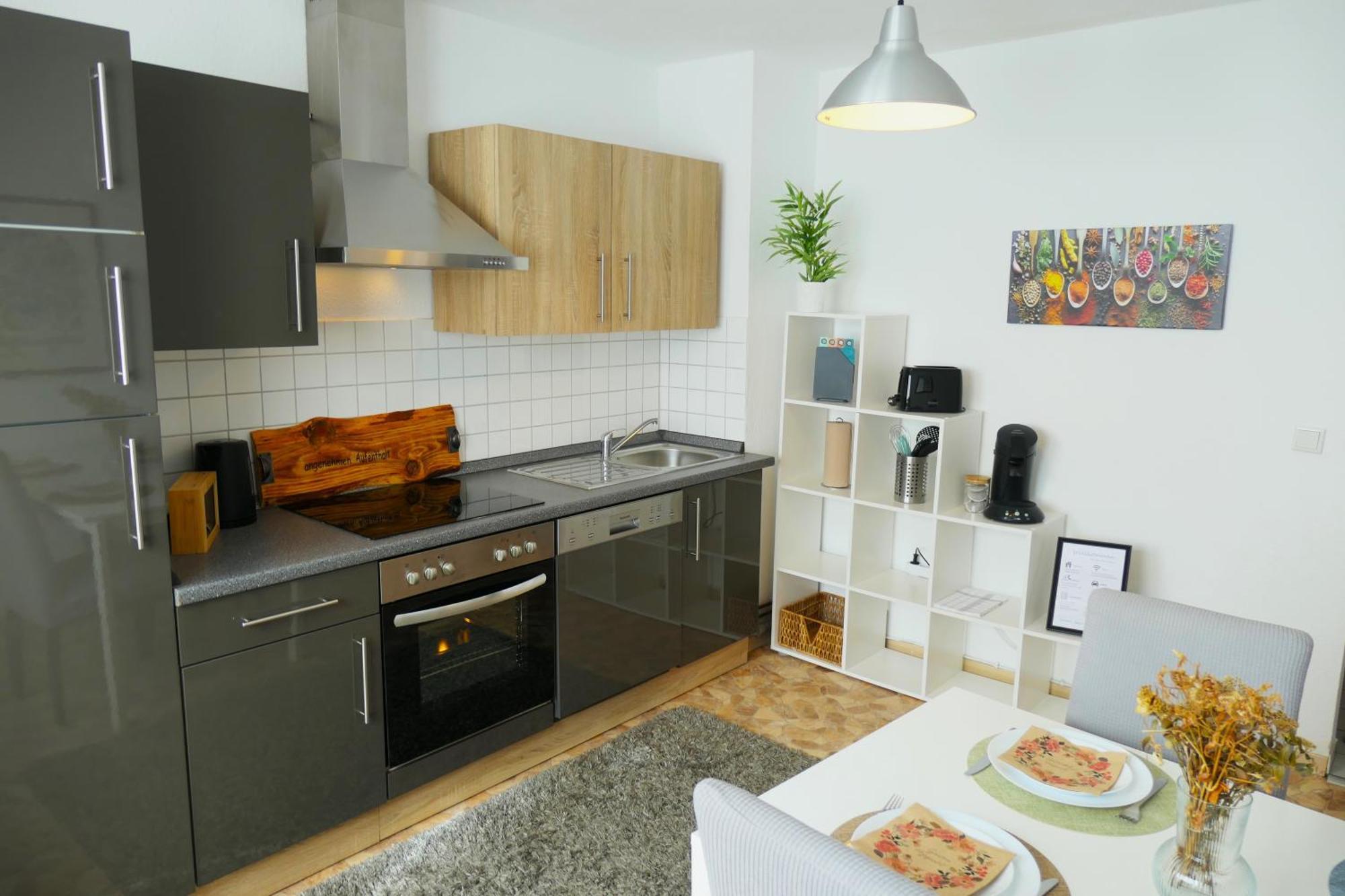 Schoelerberg Apartment Mit Tiefgaragenparkplatz Und Kingsize-Bett Όσναμπρουκ Εξωτερικό φωτογραφία